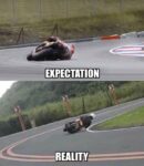 expectation vs reality bike meme