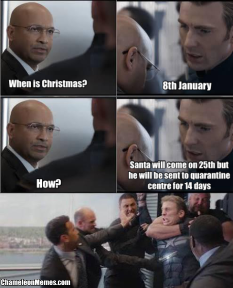 Ain't nobody getting Christmas gift this year 1 Santa memes 2020