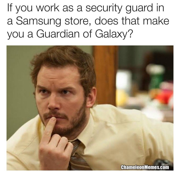 Guardian Of Samsung Galaxy Funny
