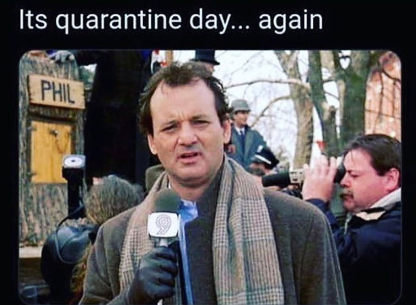 Top 7 Memes of 2020 9 Its quarantine day meme