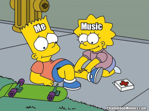 music heals meme