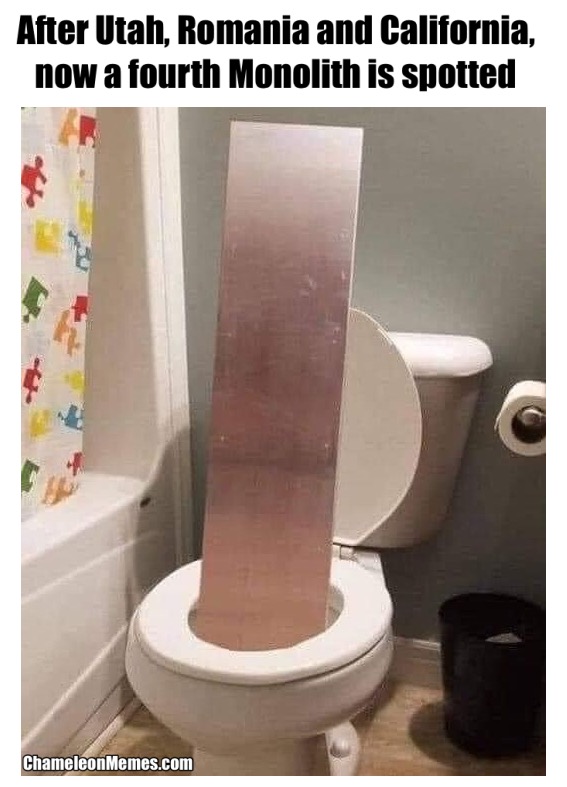 Top 7 Memes of 2020 16 Monolith spotted meme