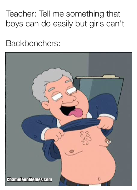 Savage Level: Backbencher 1 Backbencher meme