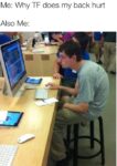 hunched back meme
