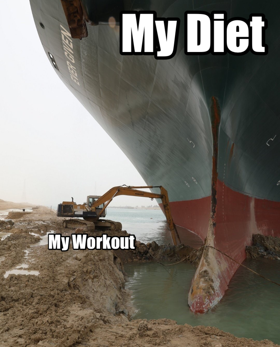 My diet meme