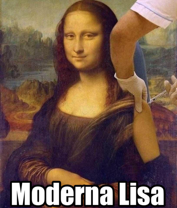 moderna lisa meme