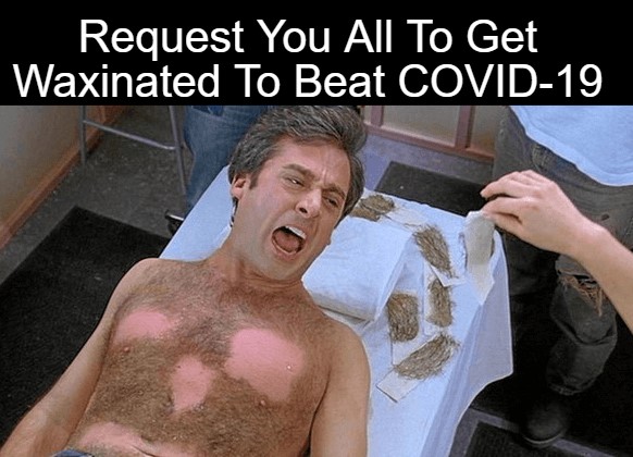 Get waxinated meme