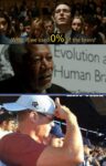 when you use 0% of your brain meme
