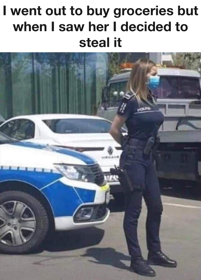 Hot cop meme