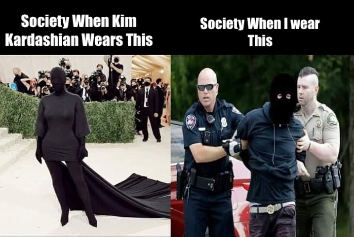 Why Is Society So Unfair? 1 Kim kardashian meme