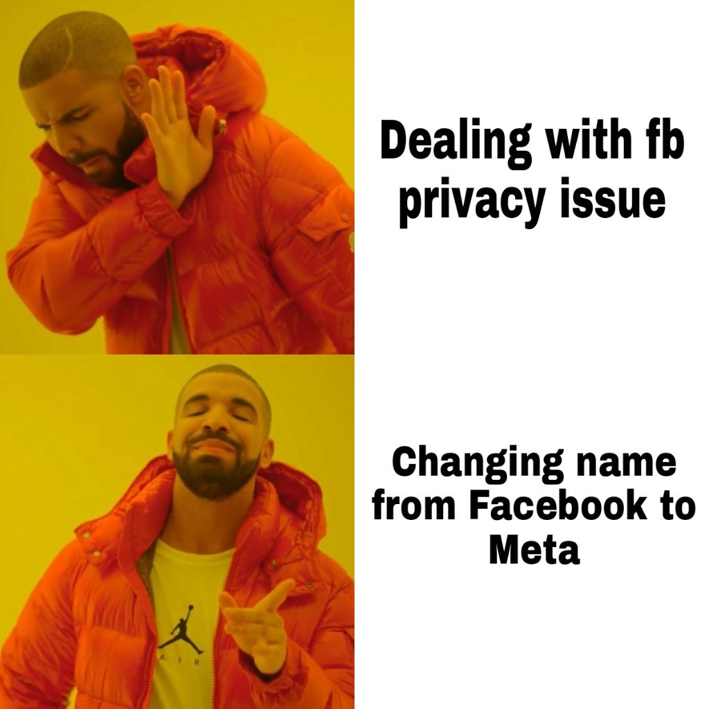 TOP META MEME ON FACEBOOK'S REBRANDING 6 Dealing with fb privacy issues
