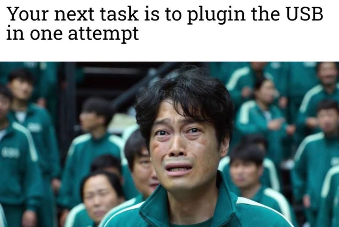 USB Plugin meme