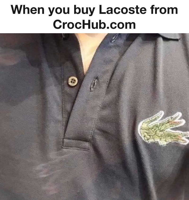 When You Buy Lacoste T-shirt