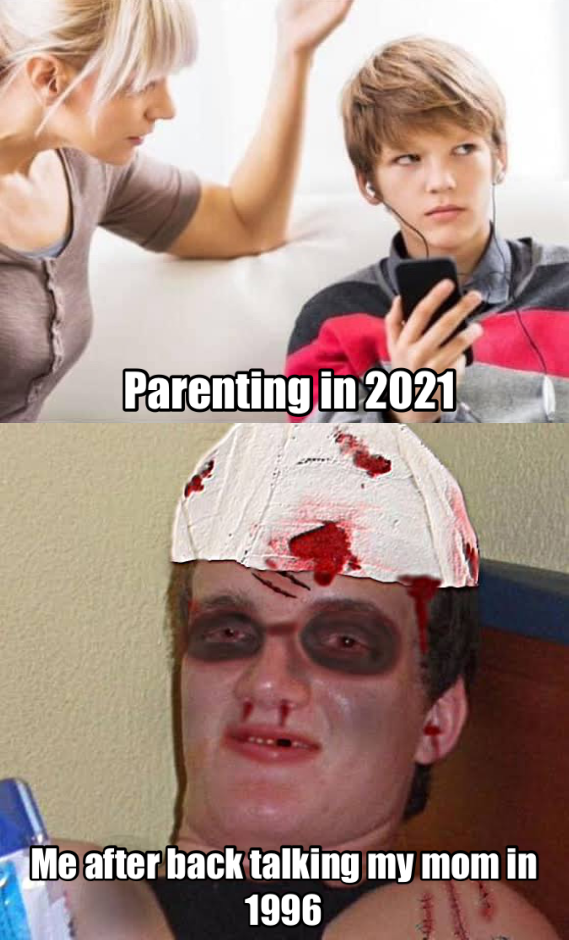Parenting In 2021 Vs Parenting In 1990s