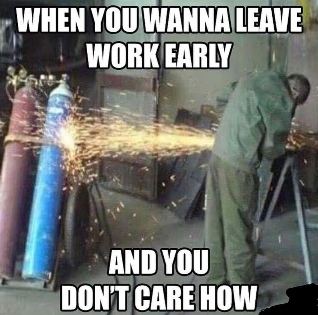 When You Wanna Leave Work Early - Epic Fails