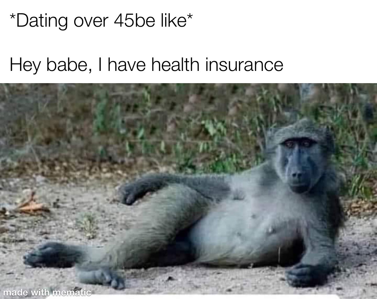 dating at 45 meme