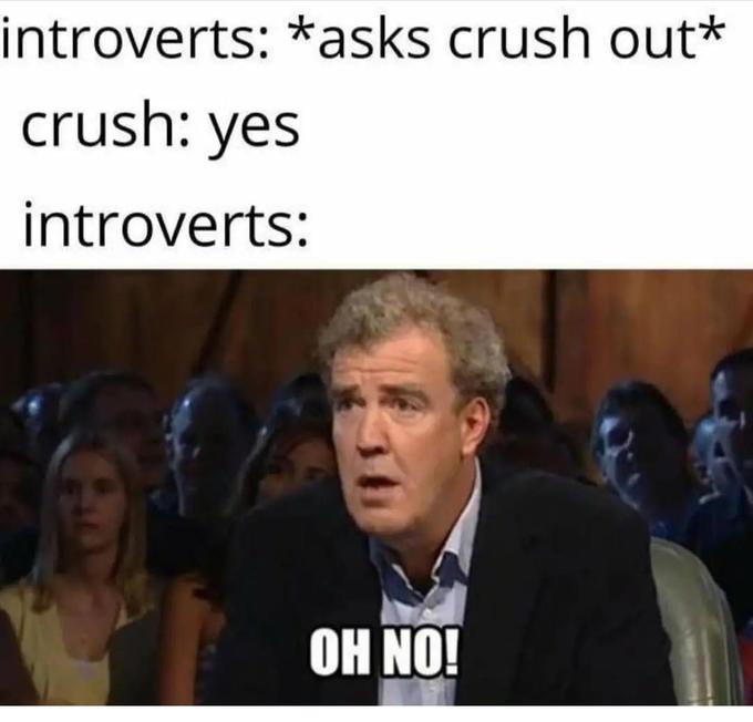 Top 25 Introvert Memes That Every Introverted Soul Will Relate To 18 Introverts asks out crush