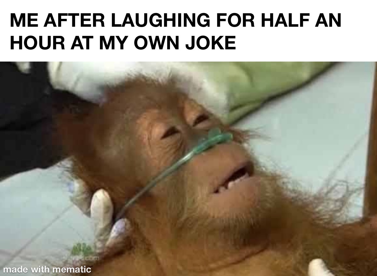 Funny Part Is That I Don't Even Remember What The Joke Was. 1 Me after laughing for Half an hour at my own joke