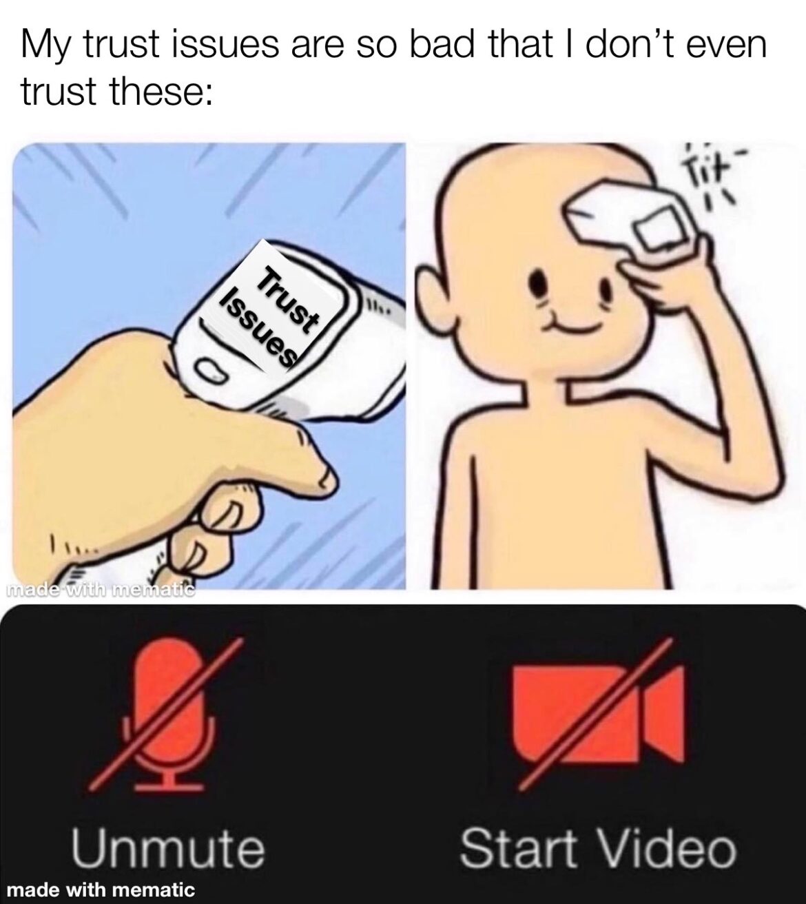 I Have Got Severe Trust Issues Funny