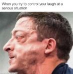 controlling laughter meme