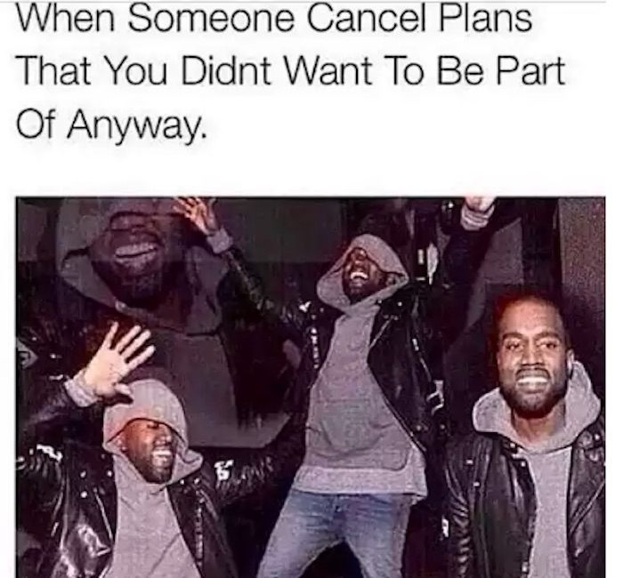 Top 25 Introvert Memes That Every Introverted Soul Will Relate To 8 when the plan cancels