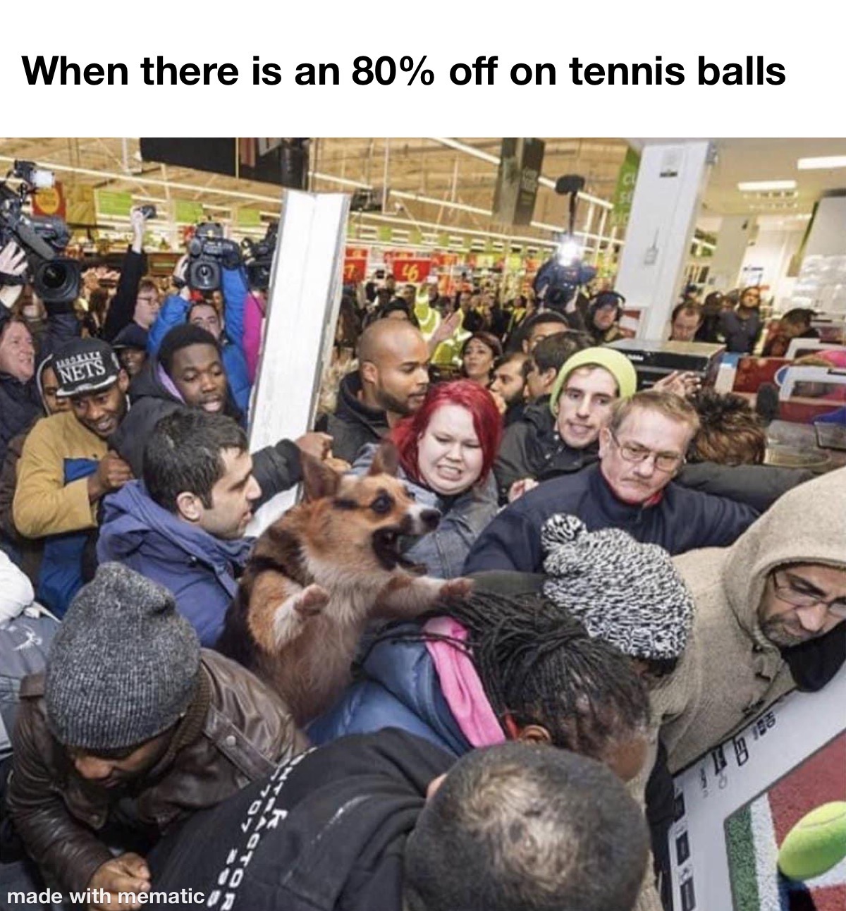 When There Is An 80% Off on Tennis Balls