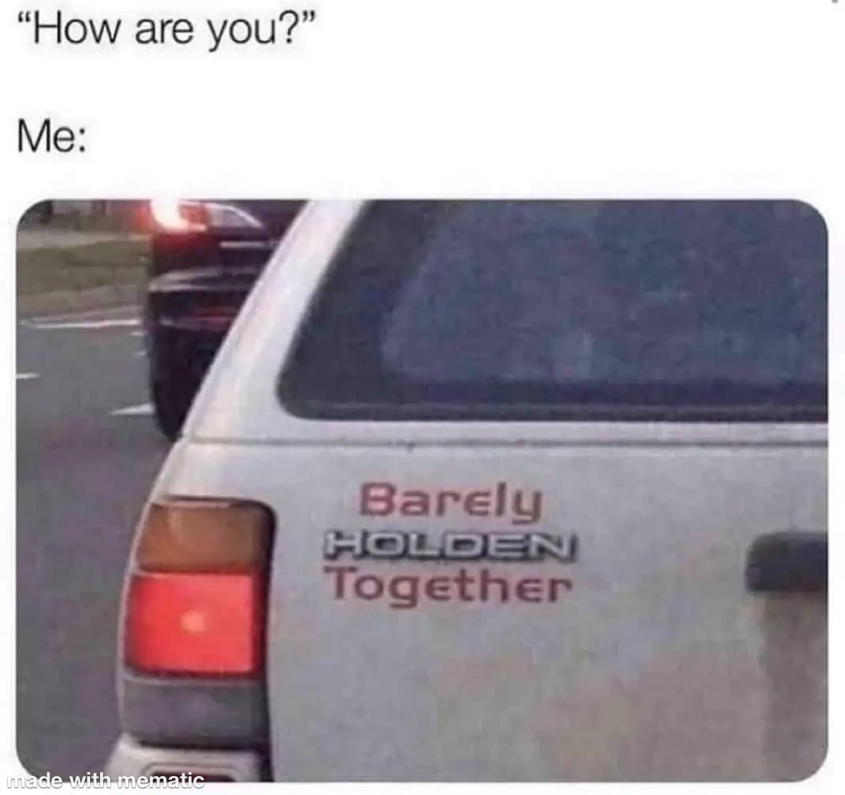 Me When Someone Asks Me "How Are You" 1 How are you