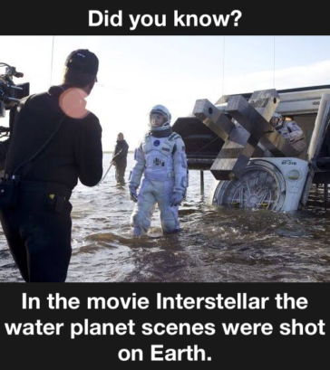 30 Fascinating "Did You Know Memes" That Will Shake You Up 14 In the movie interstellar the water planet scenes were shot on earth