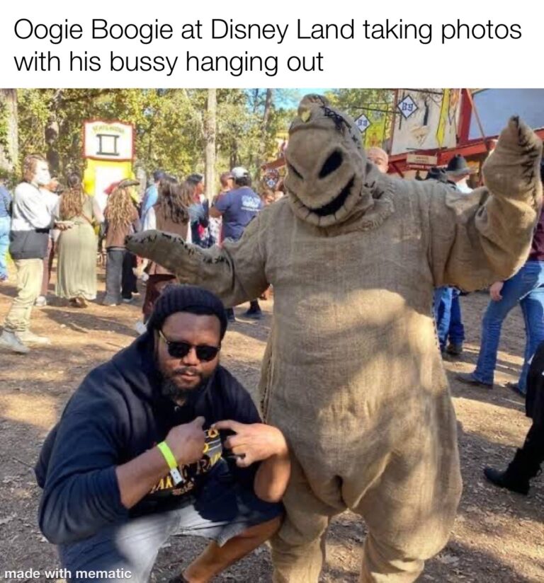 Oogie Boogie At Disney - Funny