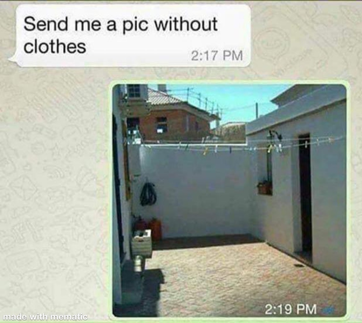 When She Finally Sends You A Pic Without Clothes 1 send me a pic without clothes