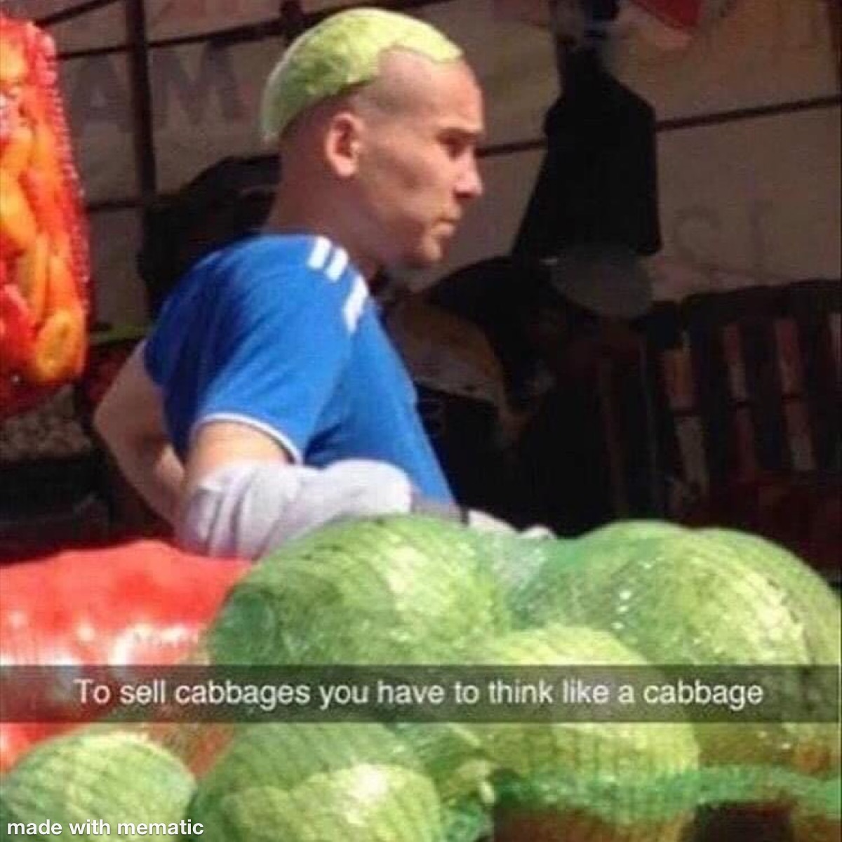 Sell Me this Cabbage 1 to sell cabbages you have to think like cabbages