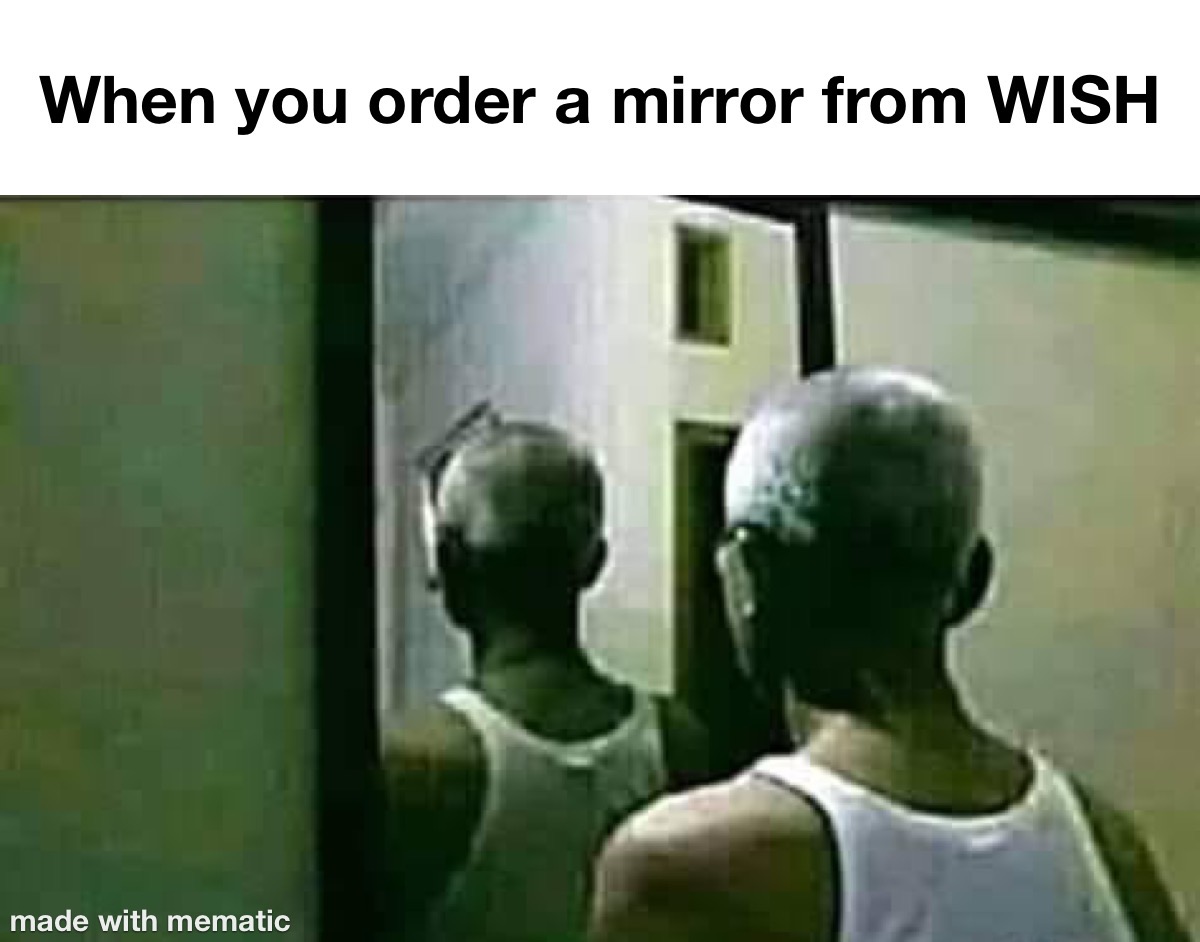 When Your Order Mirror From Wish 1 when you order a mirror from wish