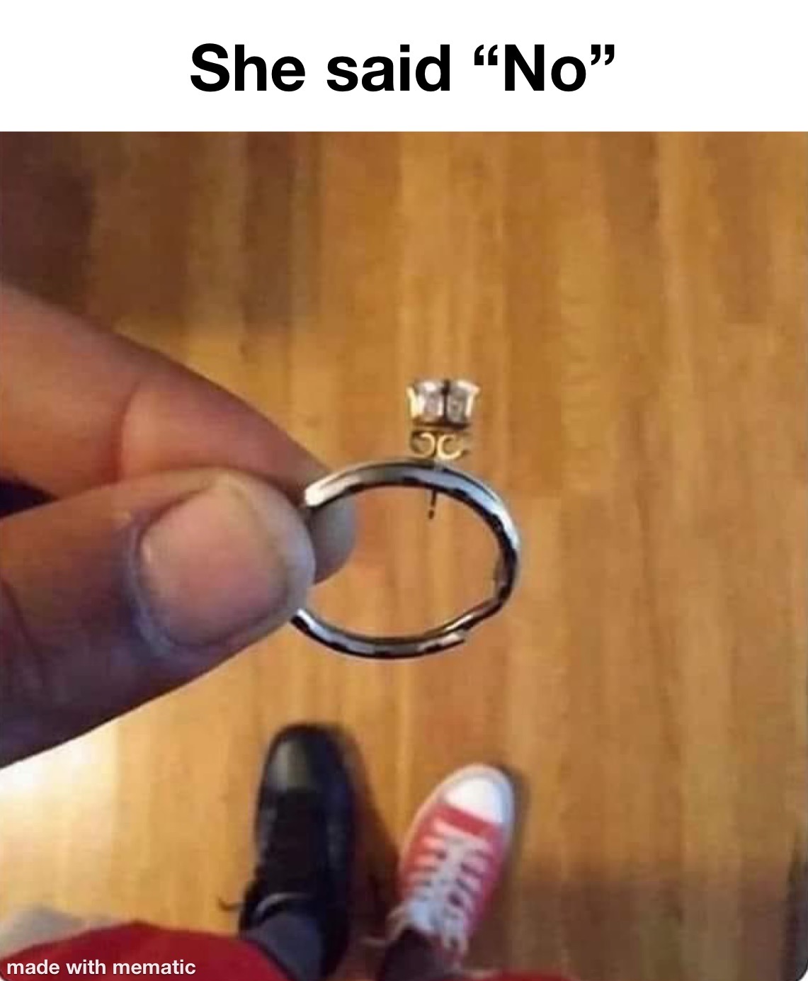She Said No 1 She said No meme