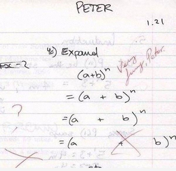 35 Funny Test Answers That Deserve An A+ For Humor 10 Very funny peter - funny test answers