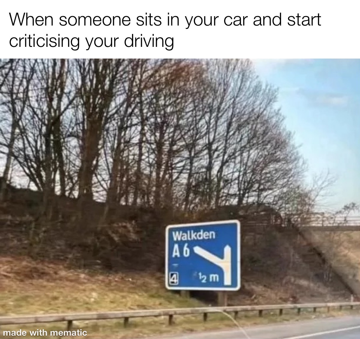 When Someone Sits In Your Car And Starts Criticizing Your Driving 1 when someone sits in your car and starts criticizing your driving