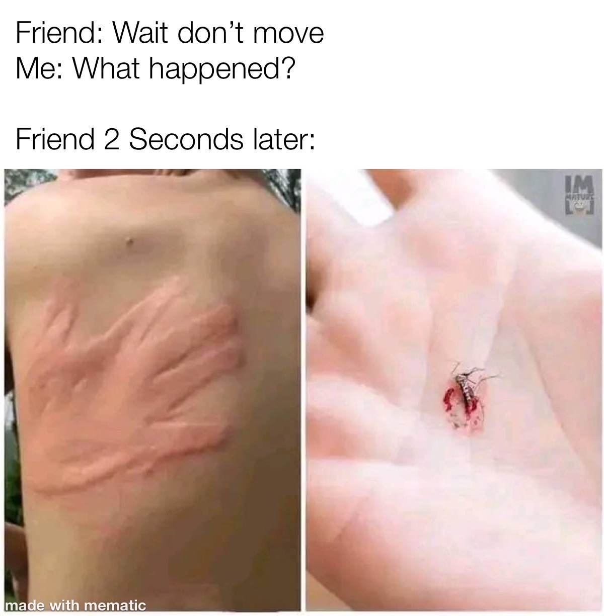 When You're Friend Says Don’t Move 1 When friend says don't move