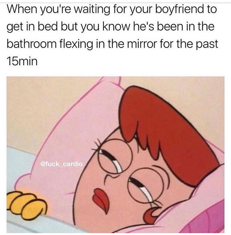 40 Relationship Memes That Captures The Chaos Of Being In A Relationship 22 When you are waiting for your boyfriend to get in bed