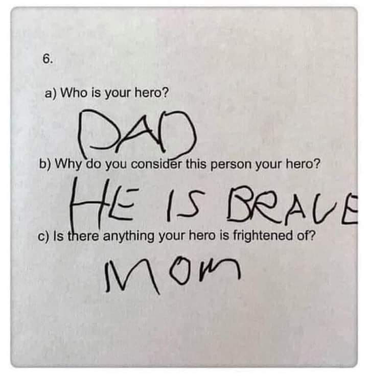 35 Funny Test Answers That Deserve An A+ For Humor 4 Who is your hero