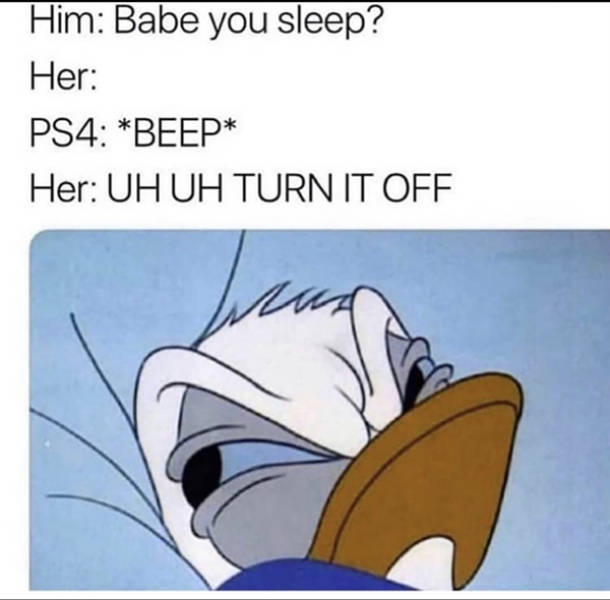 40 Married Memes That Unveils The Secrets Of Married Life 3 babe you asleep ps4 meme