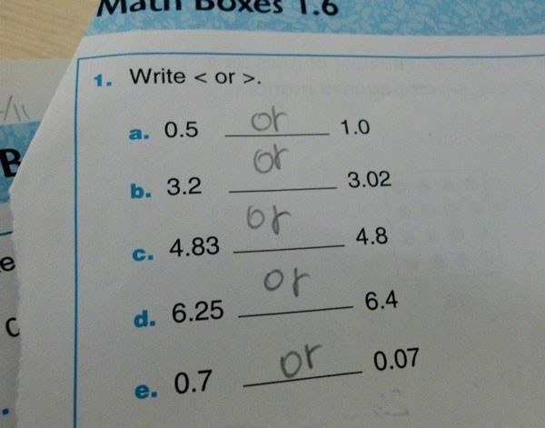 35 Funny Test Answers That Deserve An A+ For Humor 1 write or - funny test answers