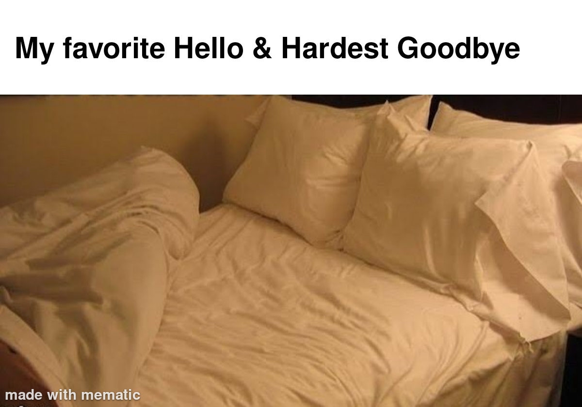 Favorite Hello & Hardest Goodbye 1 Favorite Hello & Hardest Goodbye