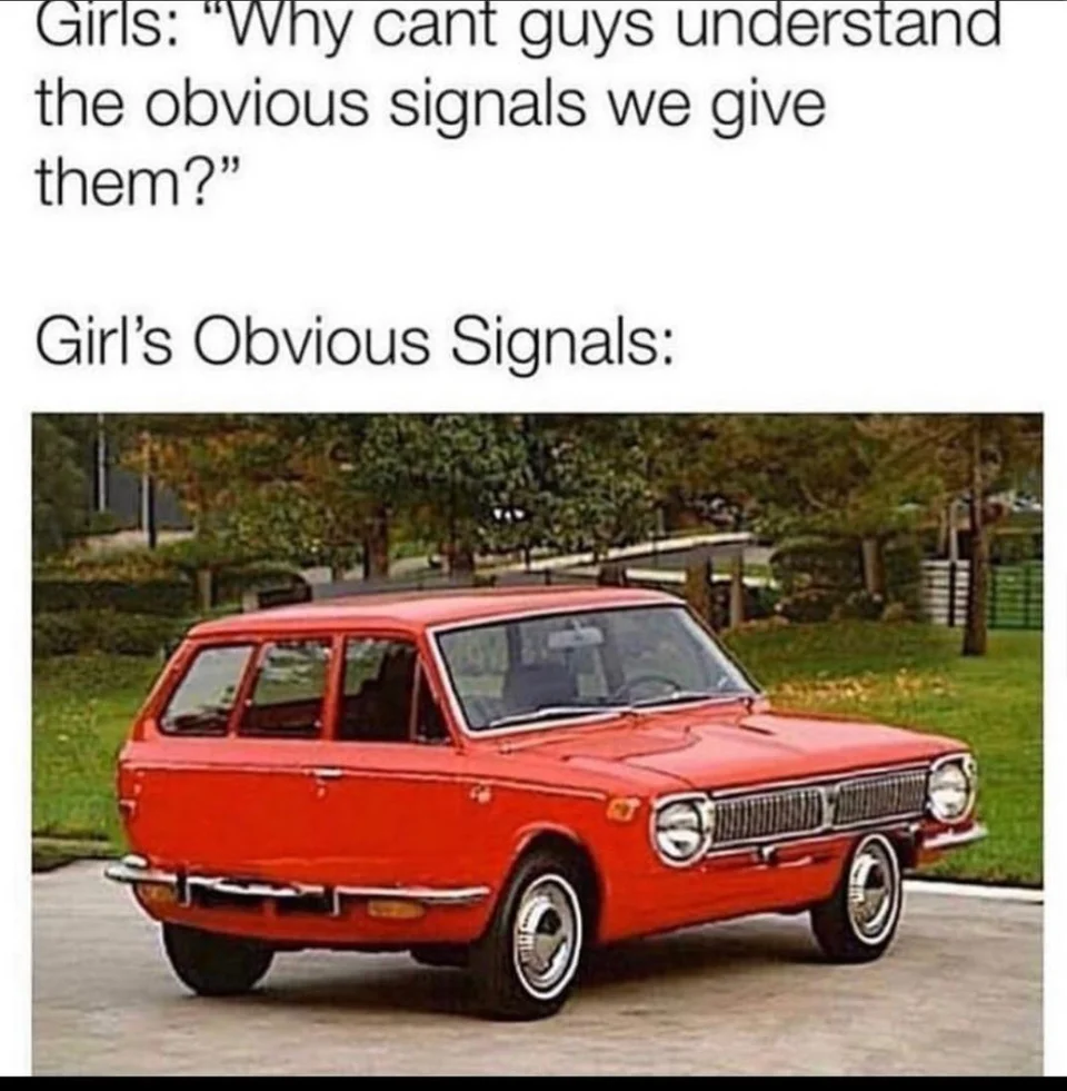 Why Don't Boys Get Our Signs? Subtle Hints That Girls Drop To Let A Guy Know They're Interested 3 Funny car