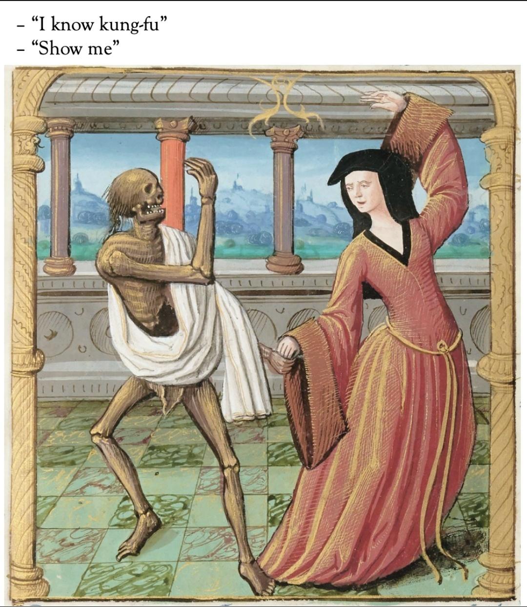 45 Classical Art Memes That Will Make You Appreciate Fine Art 4 I know kung fu - classical art memes