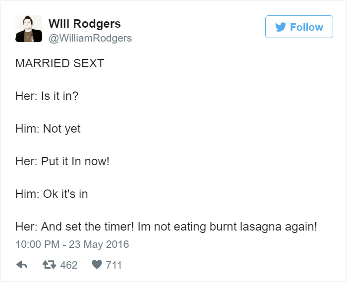 31 Funny Marriage Tweets That Perfectly Sum Up Married Life 11 Married sext - Funny Marriage Tweets