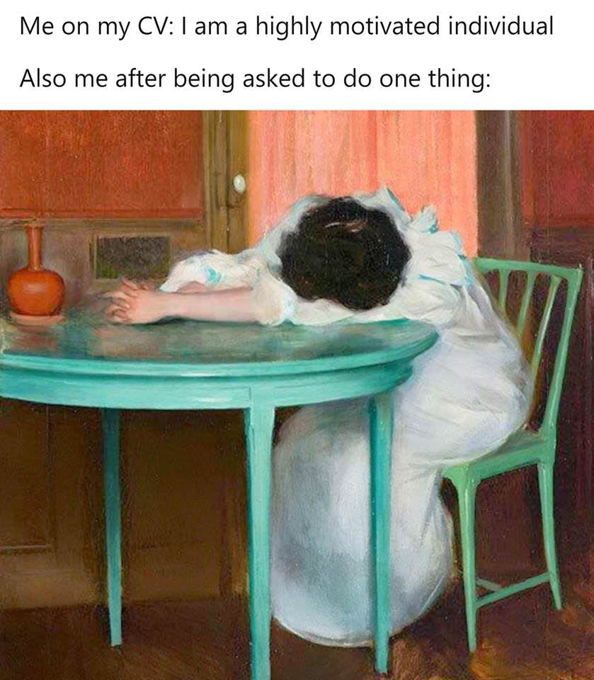 45 Classical Art Memes That Will Make You Appreciate Fine Art 5 Me on my CV - classical art memes