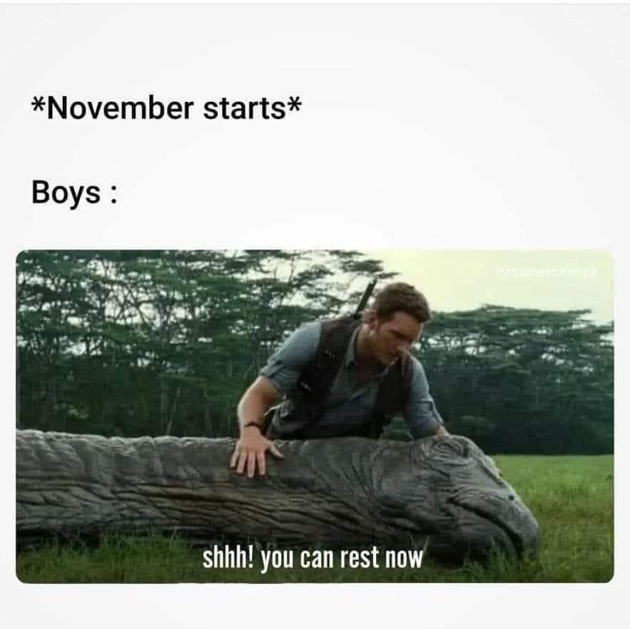 November So Far Be Like 1 November So Far Be Like