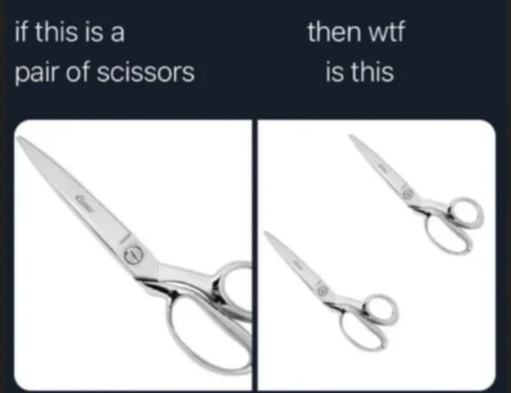 Pair Of Scissors 1 Pair Of Scissors
