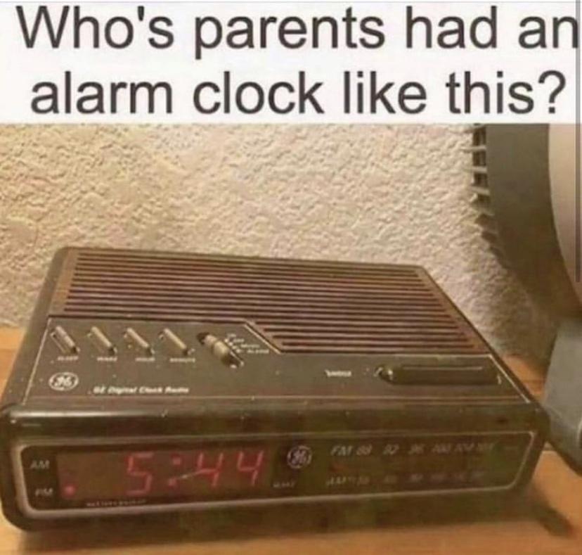 Parents alarm clock
