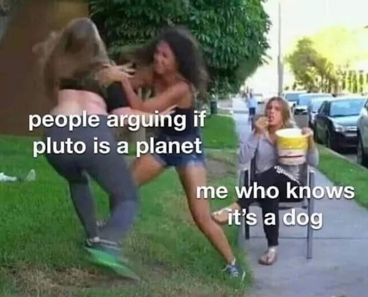 People Arging If Pluto Is A Planet 1 People Arguing If Pluto Is A Planet