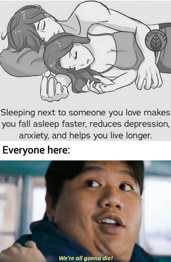 25 Anxiety Memes: The Perfect Cure For Anxiety 14 Sleeping next to someone - anxiety memes